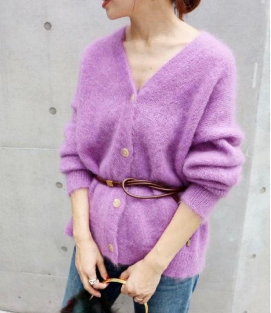 新品　AURALEE IENA ニット カーディガン モヘア オーラリー イエナ