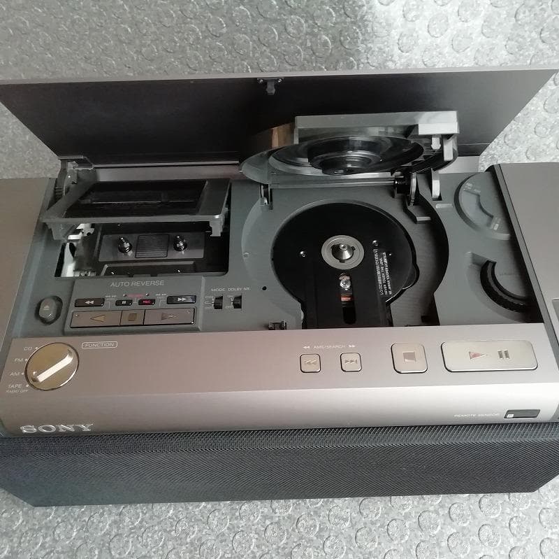 ★SONY D-2010 CDニューステレオ カセット部不動ジャンク★ソニー