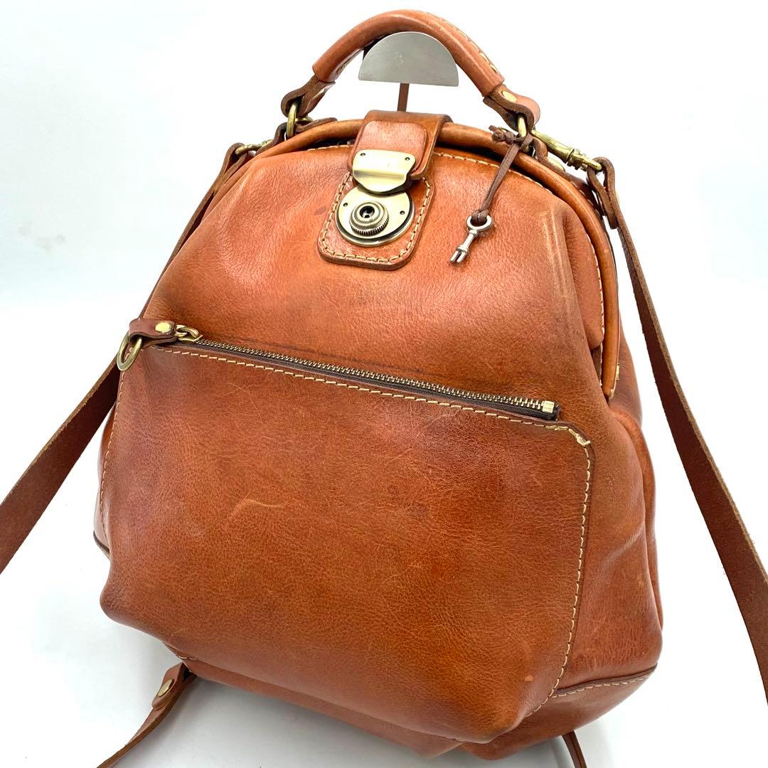 HERZ✨ヘルツ わんぱくリュック 本革　S レザー