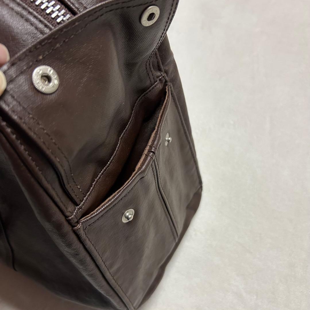 【廃盤美品】PORTER ボストンバッグ ブラウンレザー 吉田鞄