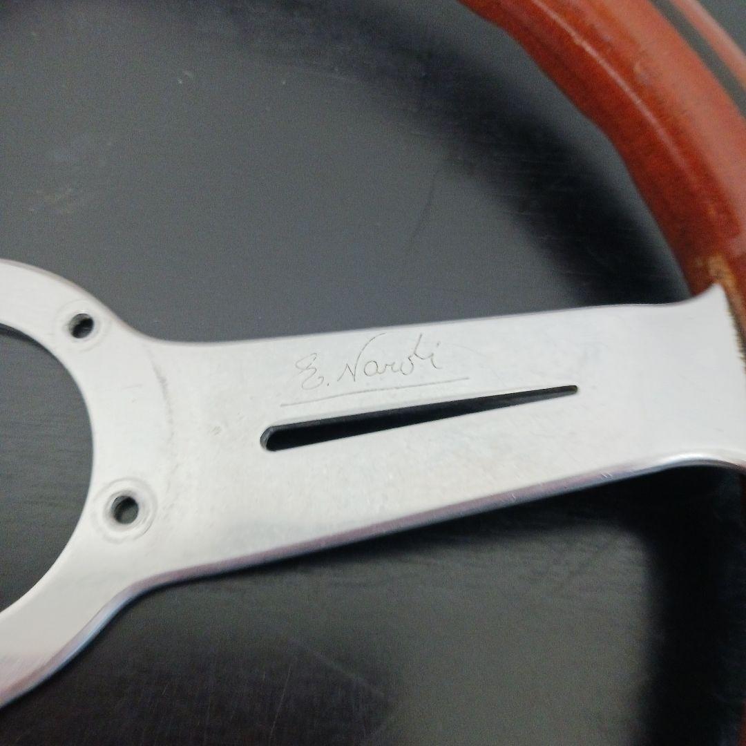 匿名配送　Nardi　クラシック　ホーン付きステアリングハンドル