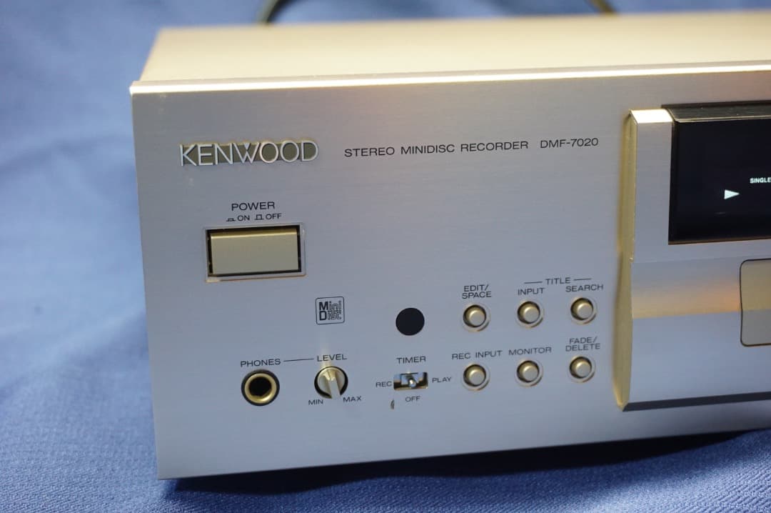 ケンウッド　MDデッキDMF-7020 動作良好 貴重 [管理0021]