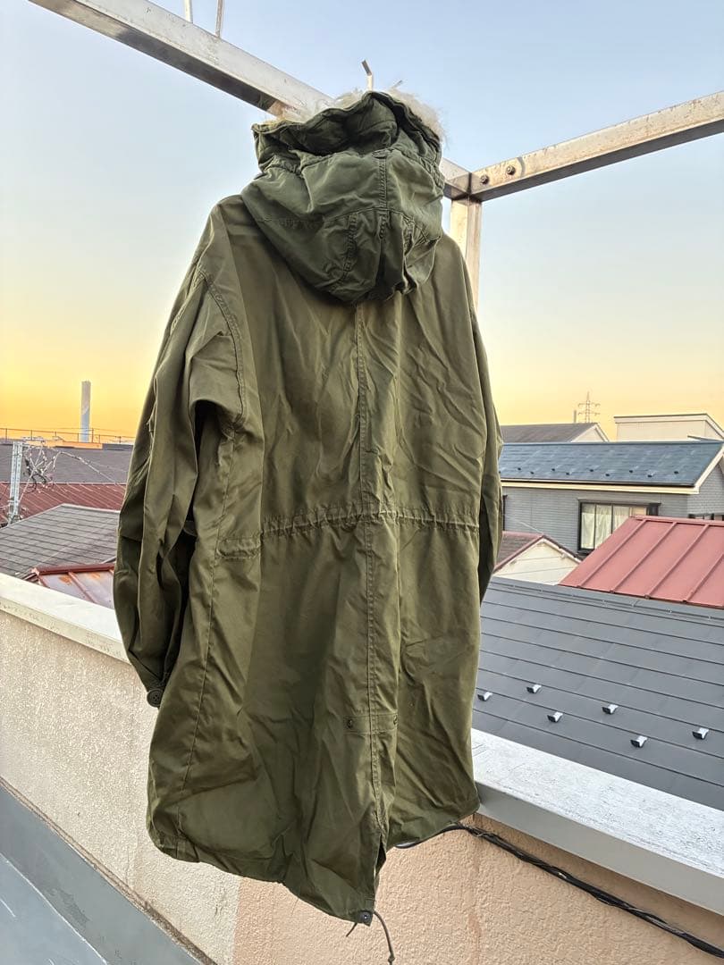 70s 73年製　M-65 モッズコート フード付き
