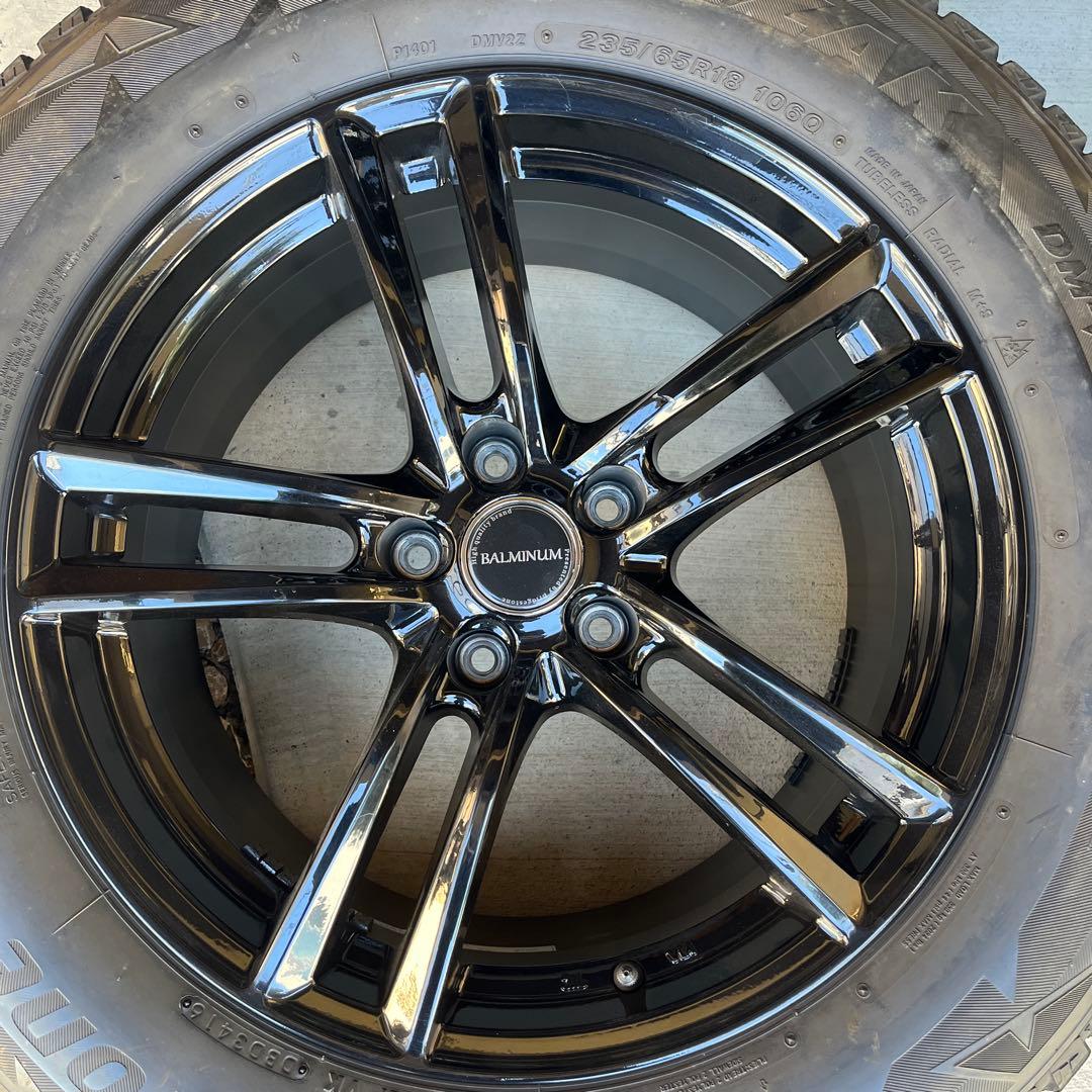 BRIDGESTONE バルミナホイール/スタッドレス235/65R18