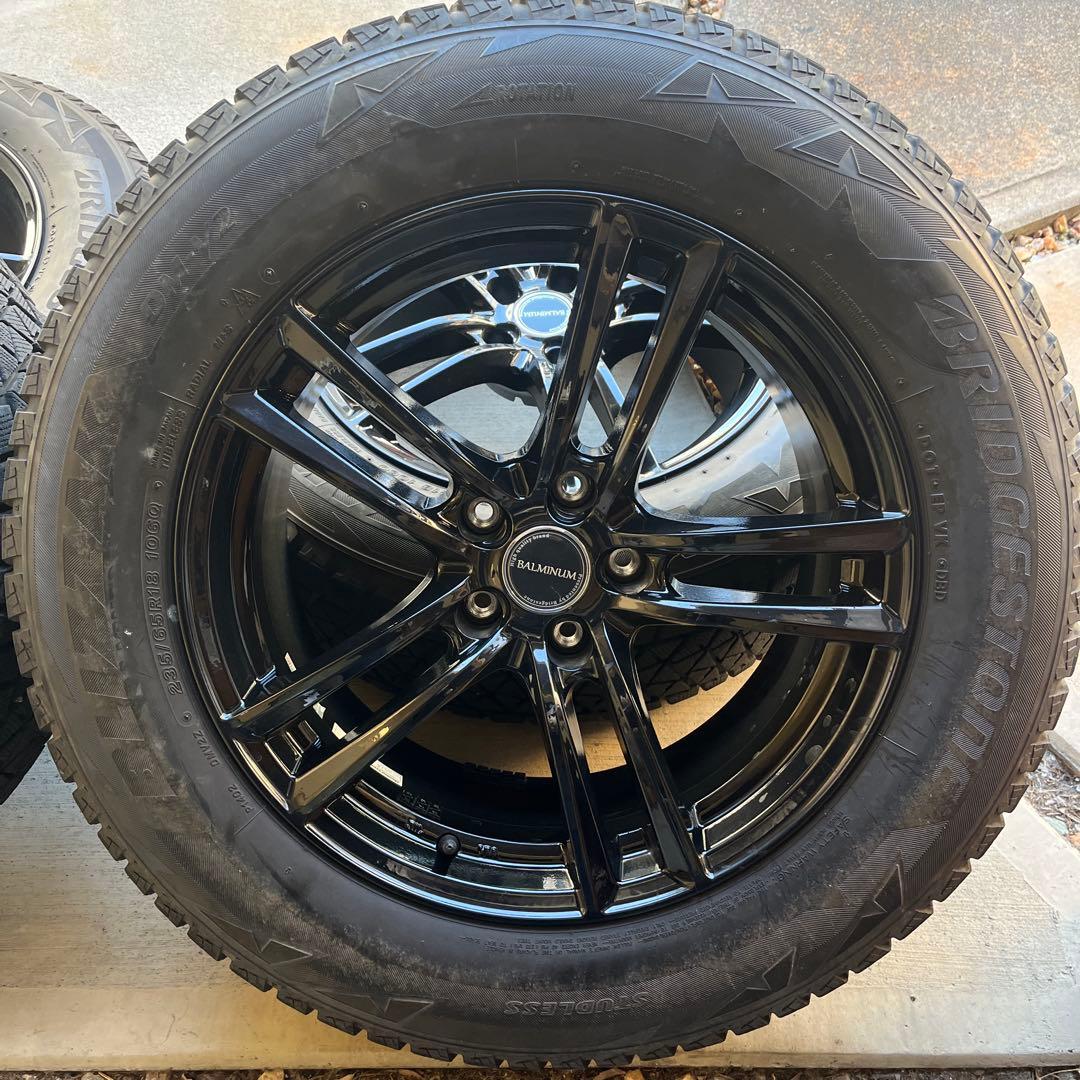 BRIDGESTONE バルミナホイール/スタッドレス235/65R18