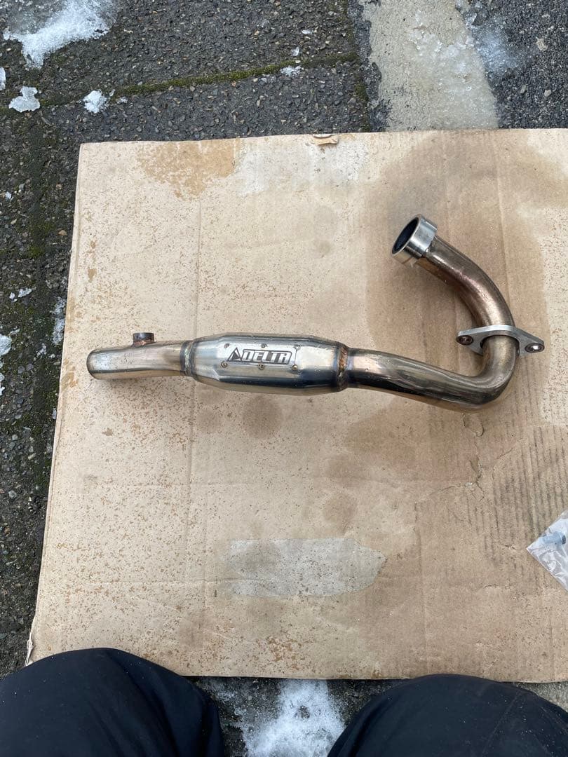 crf250lフロントトルクパイプ