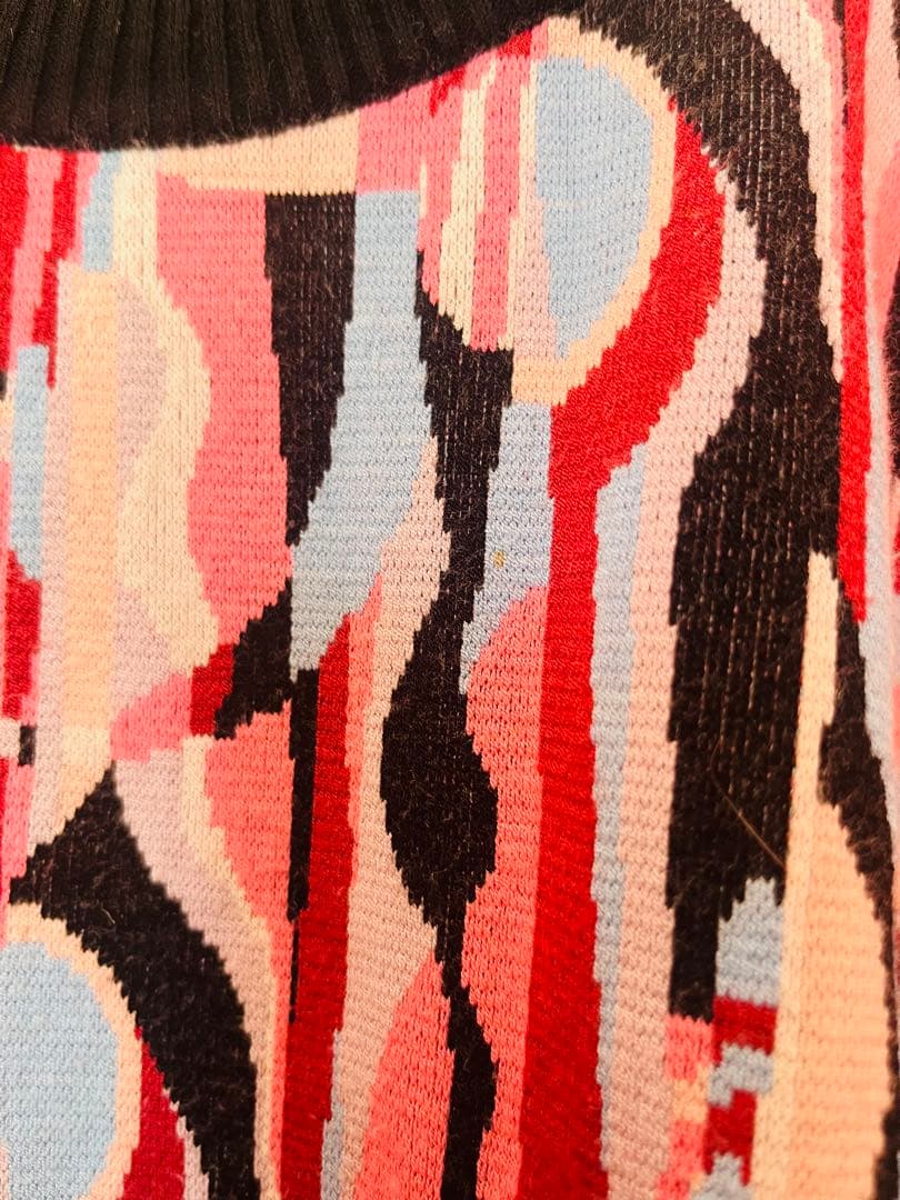 EMILIO PUCCI 抽象柄 長袖ニット