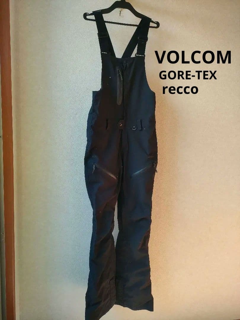 VOLCOM ビブパンツ GORE-TEX レディース US-XS