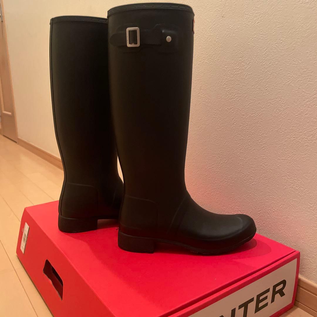 HUNTER (ハンター) オリジナルツアー ブラック レインブーツ