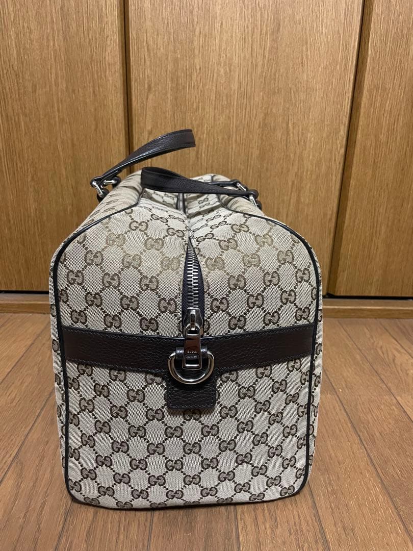 GUCCI ボストンバッグ GGパターン