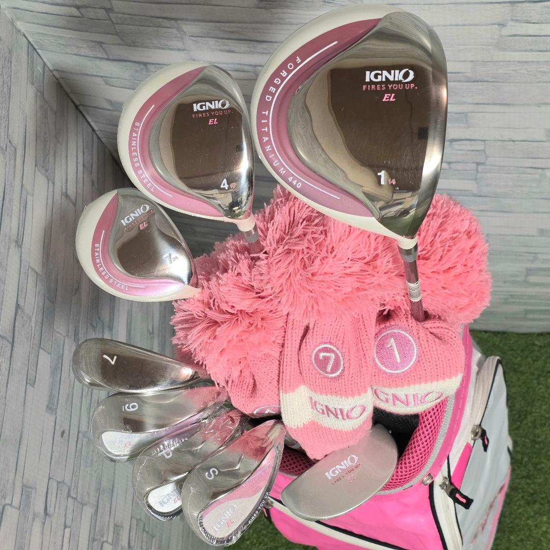 キャディバッグ無し 極美品 キャロウェイ ソレイル キャディバッグ付き