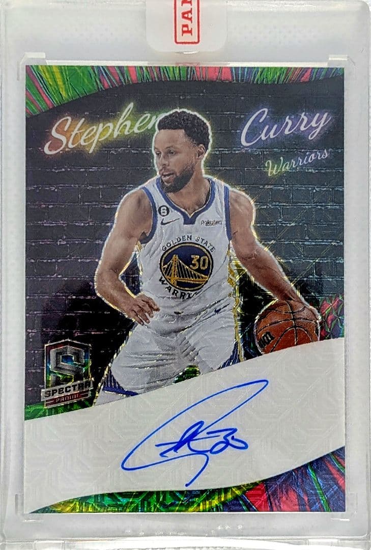 直筆サイン 2022-23 Panini Spectra ステファン・カリー