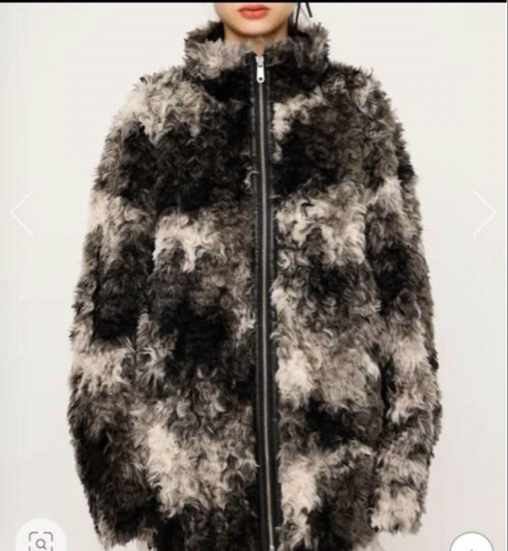 新品未使用　今季　SLY CURLED BOA ブルゾン　ファーコート　サイズ２