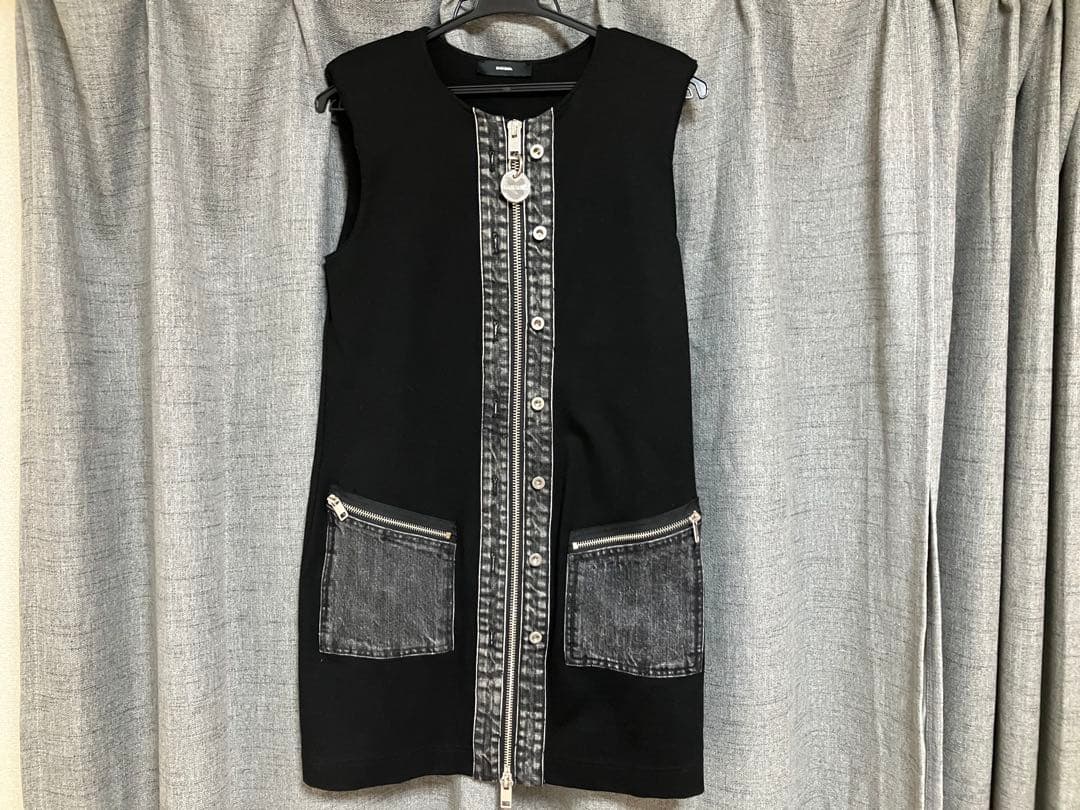 ✨美品✨DIESEL ノースリーブチュニックワンピース