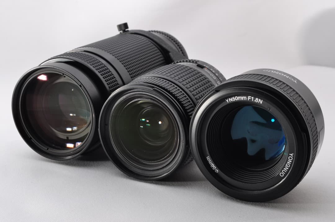 ニコン D500 単焦点＆標準＆超望遠トリプルレンズセット