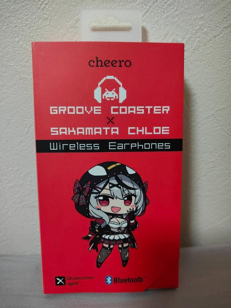 新品・未開封品 タイトー グルーヴコースター 沙花叉クロヱ ワイヤレスイヤホン