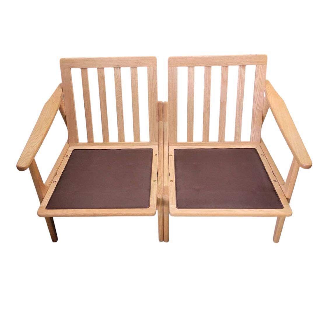 【送料込】マルニ60 2シーター フレームチェア 2人掛けソファ