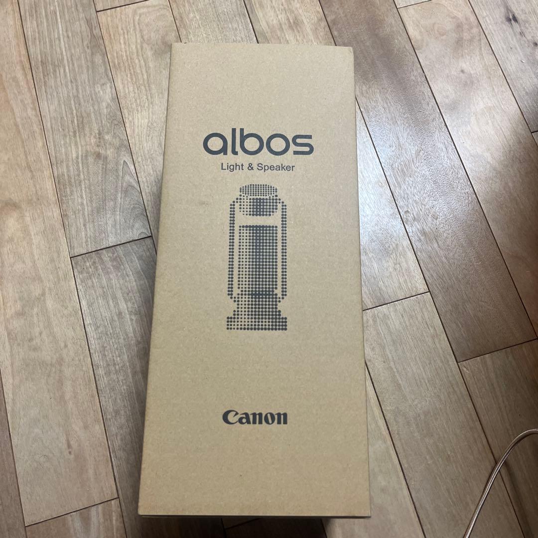 スピーカー・ウーファー Canon albos light & speaker black
