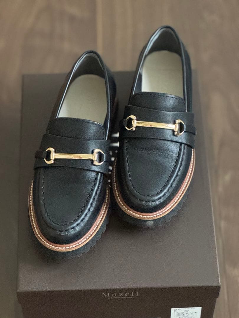 y*️様 Mazellブラック ローファー