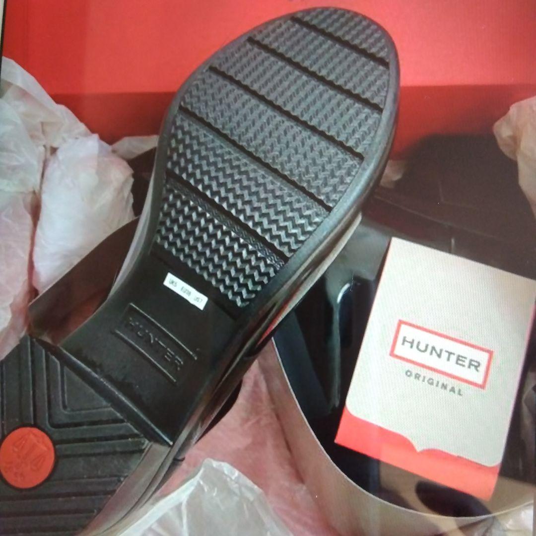 HUNTER オリジナル 黒 レインブーツ