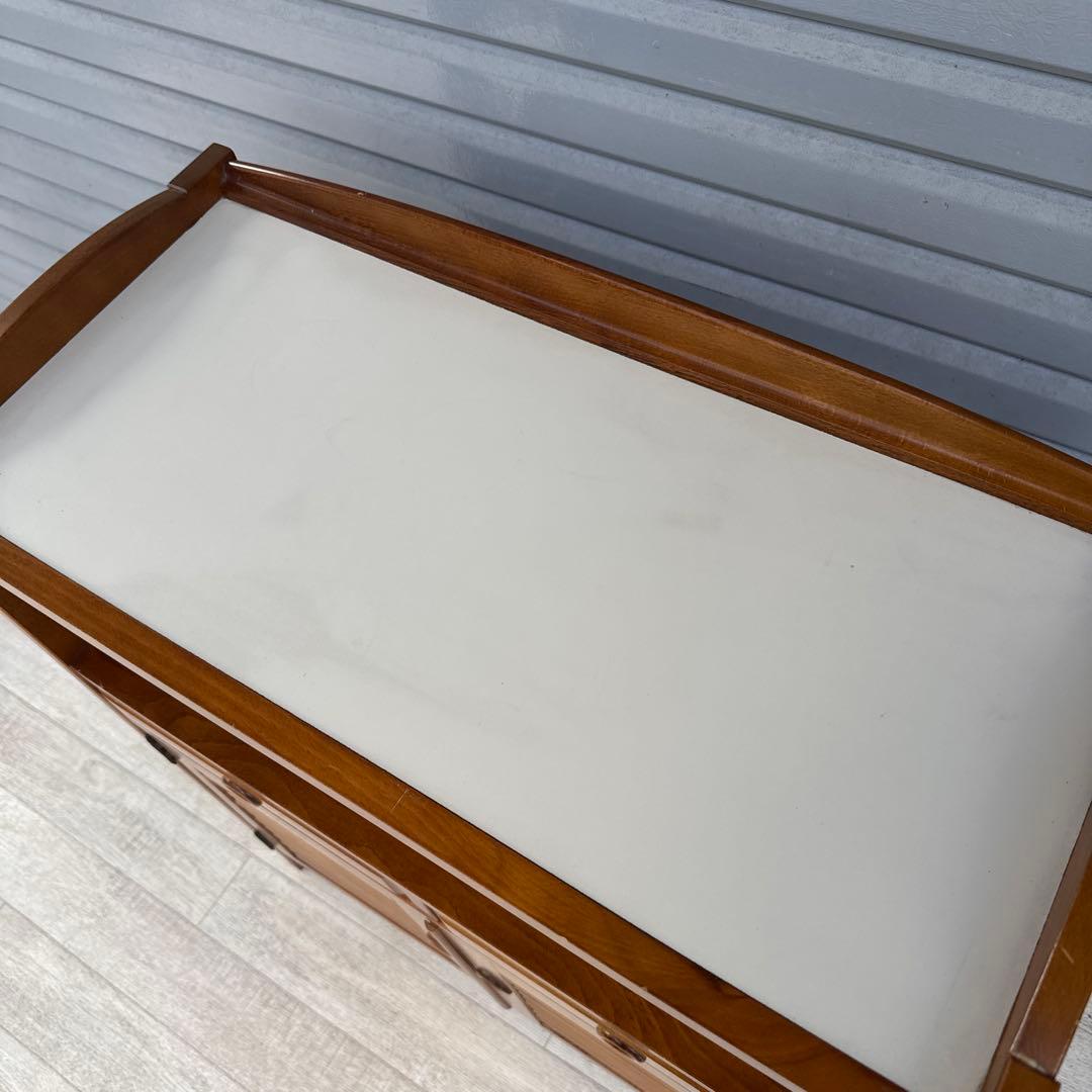 karimoku カリモク　北欧スタイル　電話台　花台 レトロ