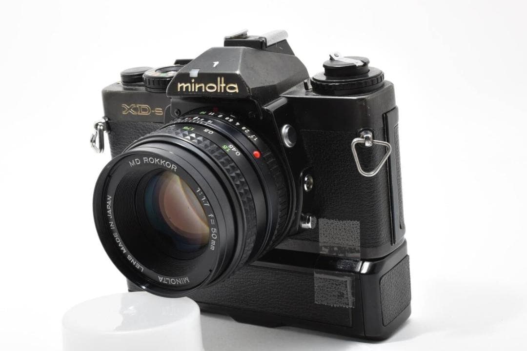 フィルムカメラ MINOLTA XD-S + AUTO WINDER D + MD#1005