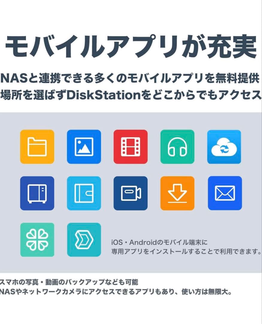 ★Synology NASキット 2ベイ DS720+/JPクアッドコアCPU