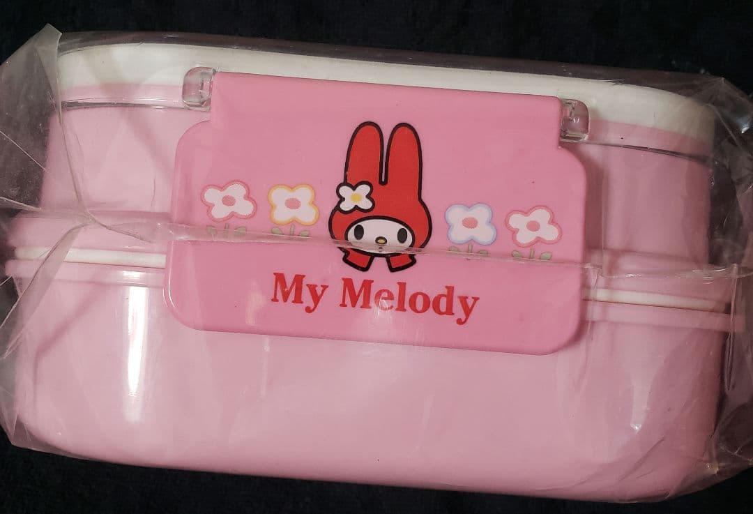 希少 レトロ サンリオ マイメロディ お弁当箱 おかずケース レジャーシート