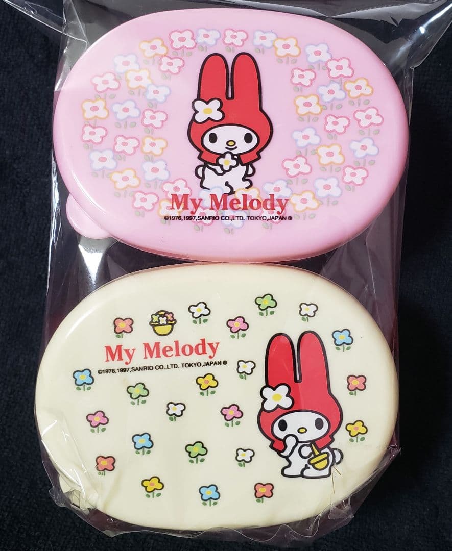 希少 レトロ サンリオ マイメロディ お弁当箱 おかずケース レジャーシート