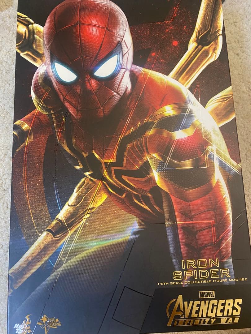 ホットトイズ　ムービーマスターピース　アイアン・スパイディー