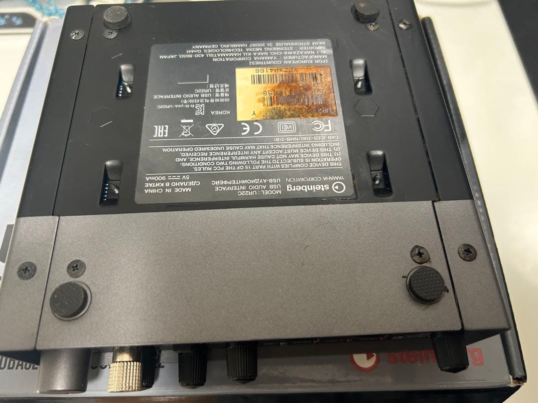 DTM・DAW steinberg ur22c