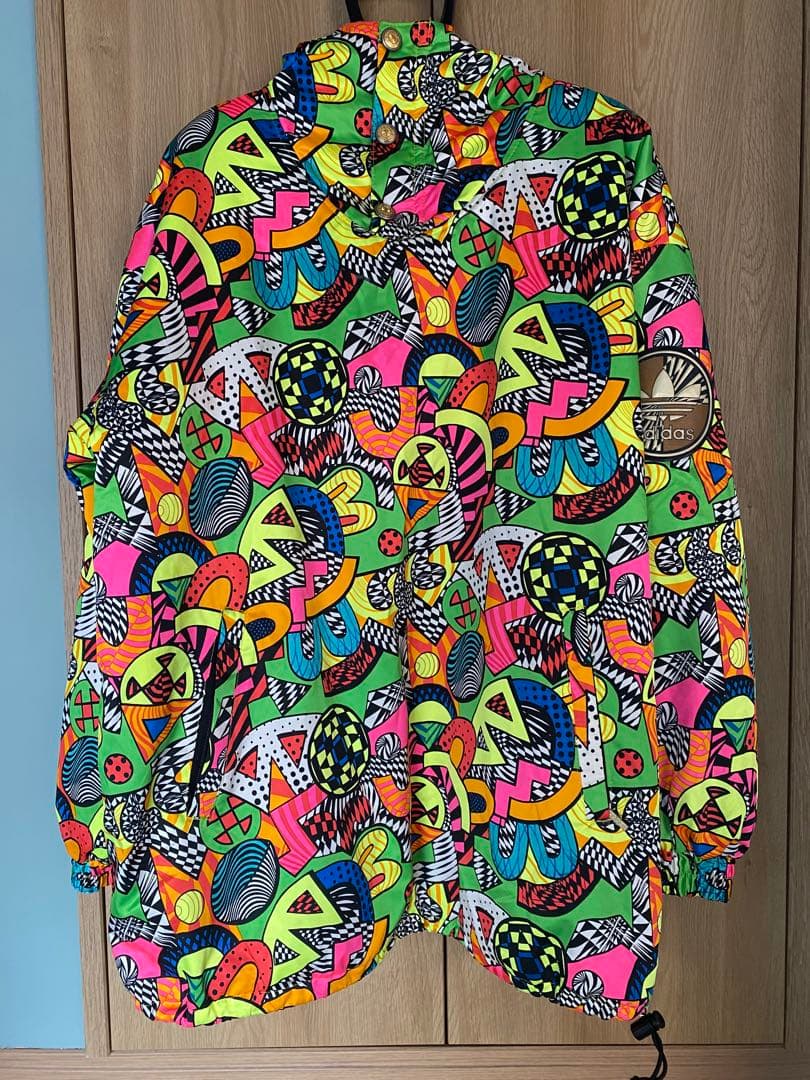 adidas デサント製　スキーウェア　ハーフジップ　ウェア　アウター