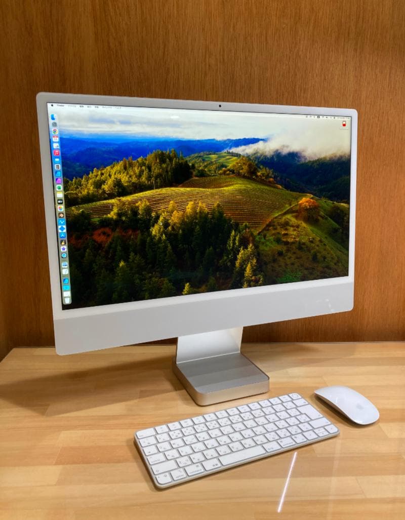 メモリ24GB SSD1TB 美品 iMac 24インチ M3 箱、おまけ付き