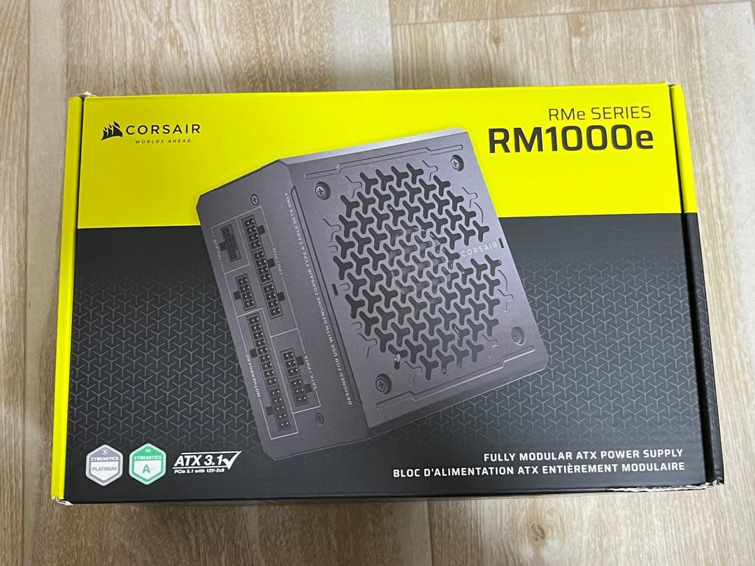 CORSAIR RM1000e PC電源ユニット