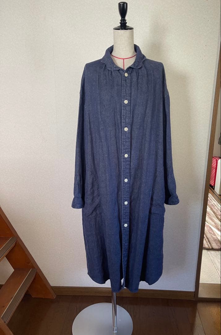 BEARDSLEY ビアズリー　デニムワンピース　フリーサイズ