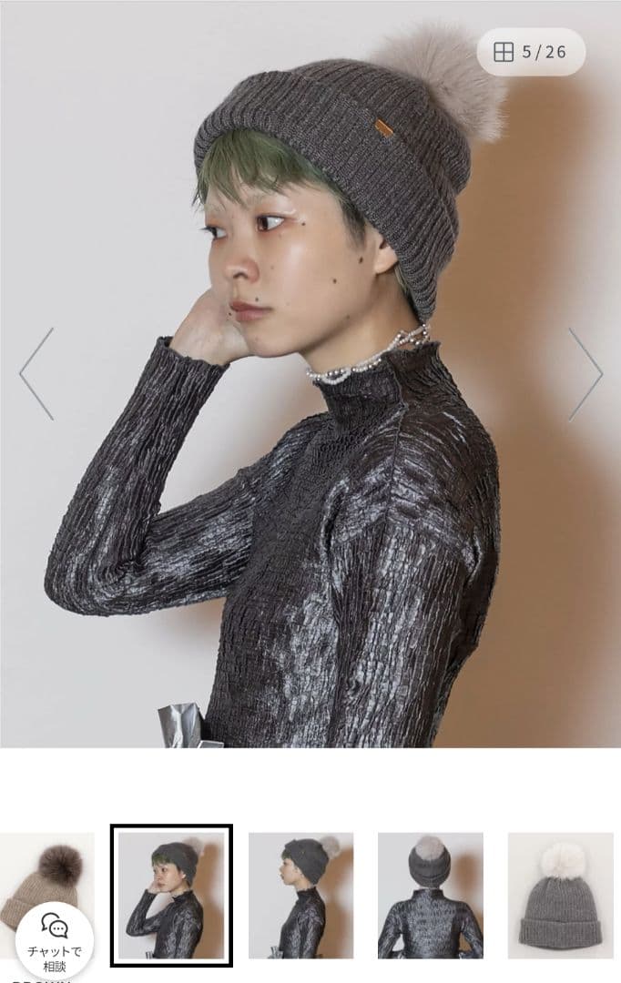 帽子 CA4LA EX PLATINA FOX 5