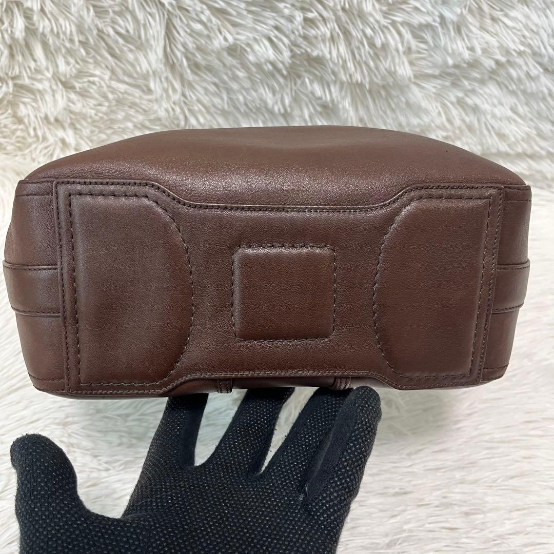 K*E様 希少 コーチ 6950 ワンショルダー ダークブラウン