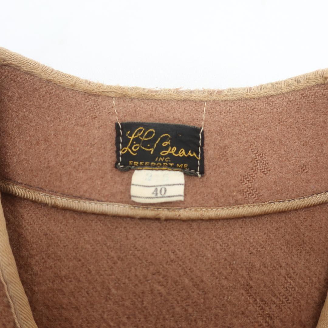50s VINTAGE L.L.Bean エンジニア スポーツ ジャケット 古着