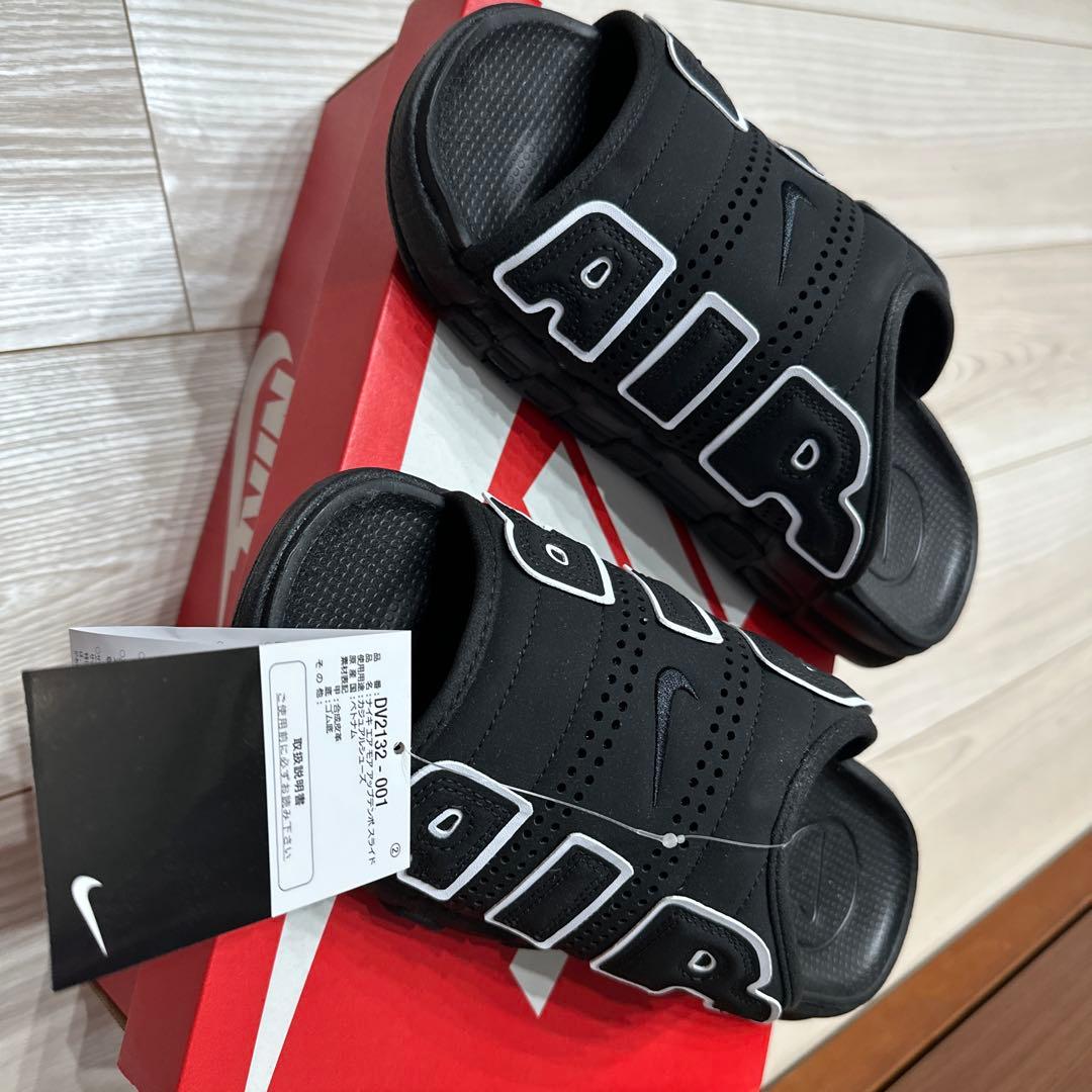 靴 NIKE AIR MORE UPTEMPO SLIDE