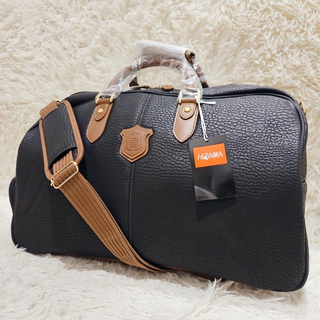 新品タグ付き HONMA ホンマゴルフ ボストンバッグ 大容量 シューズ入れ付き
