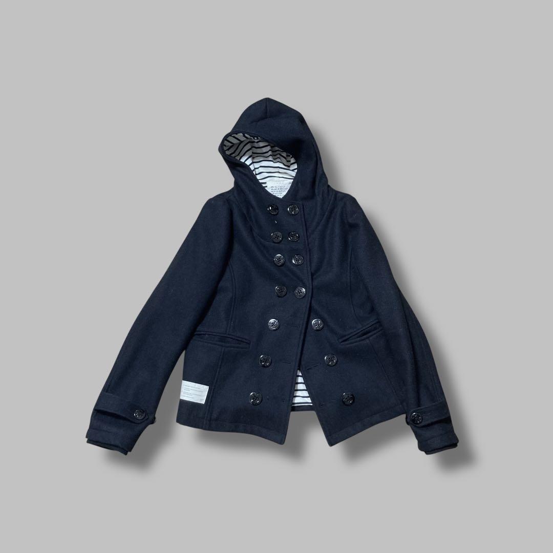 HOODED SHORT PEA COAT 3106T ピーコート