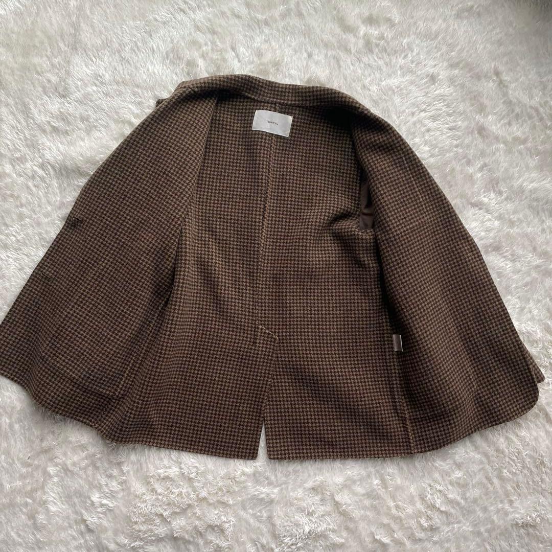 ジャケット・アウター TODAYFUL check houndstooth jacket
