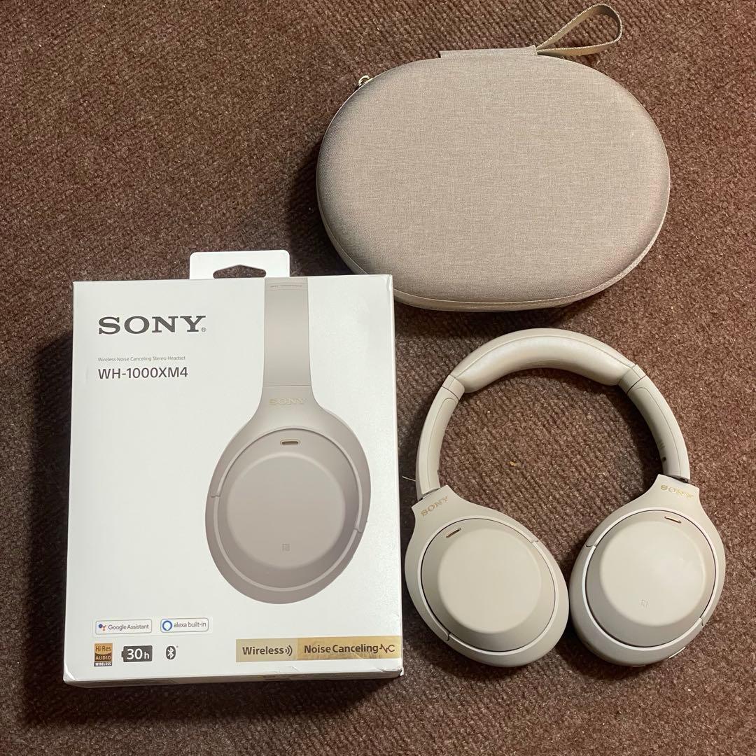 【美品】Sony WH1000-XM4 シルバー