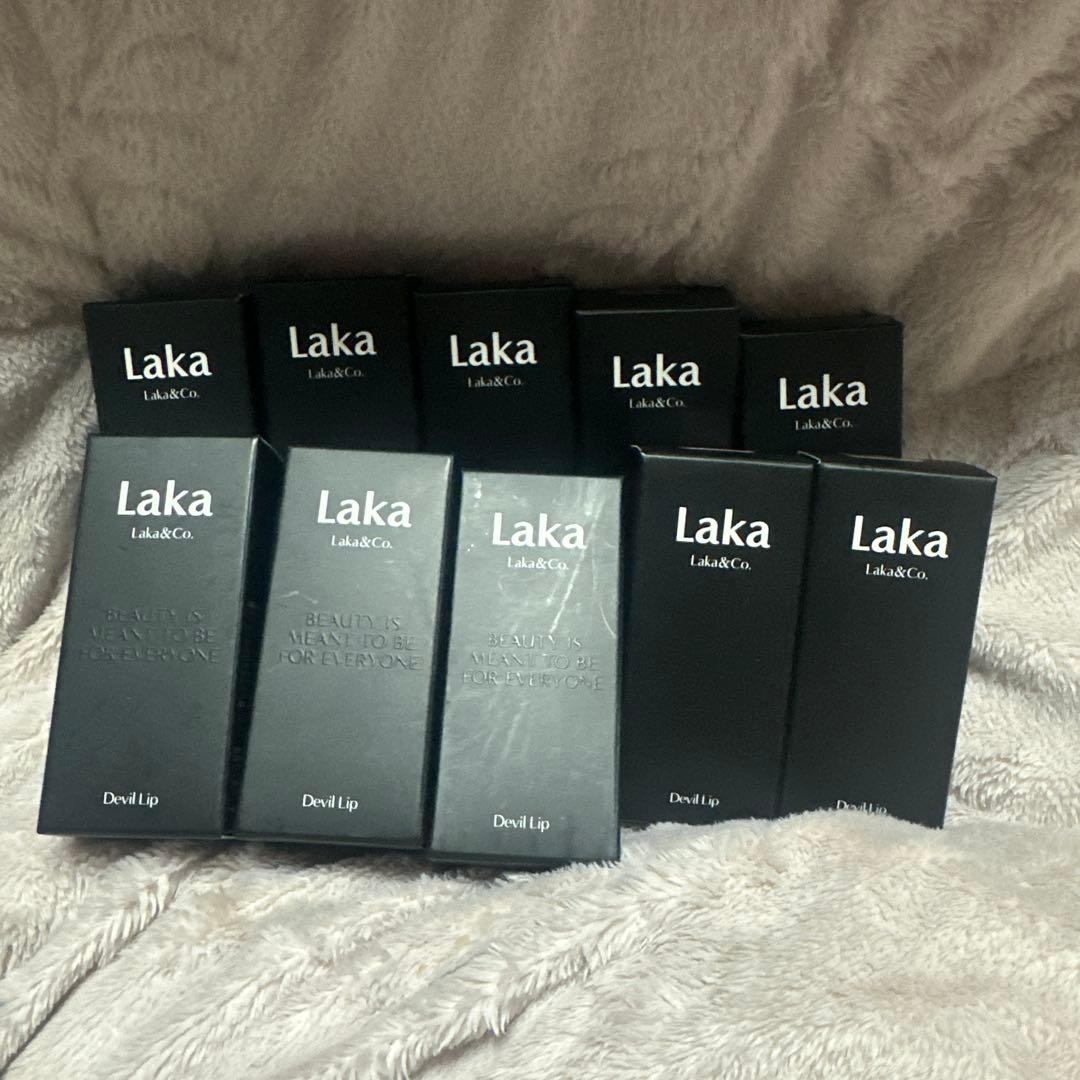 ラカデビル Laka Devil Lip リップスティック 10本セット全色