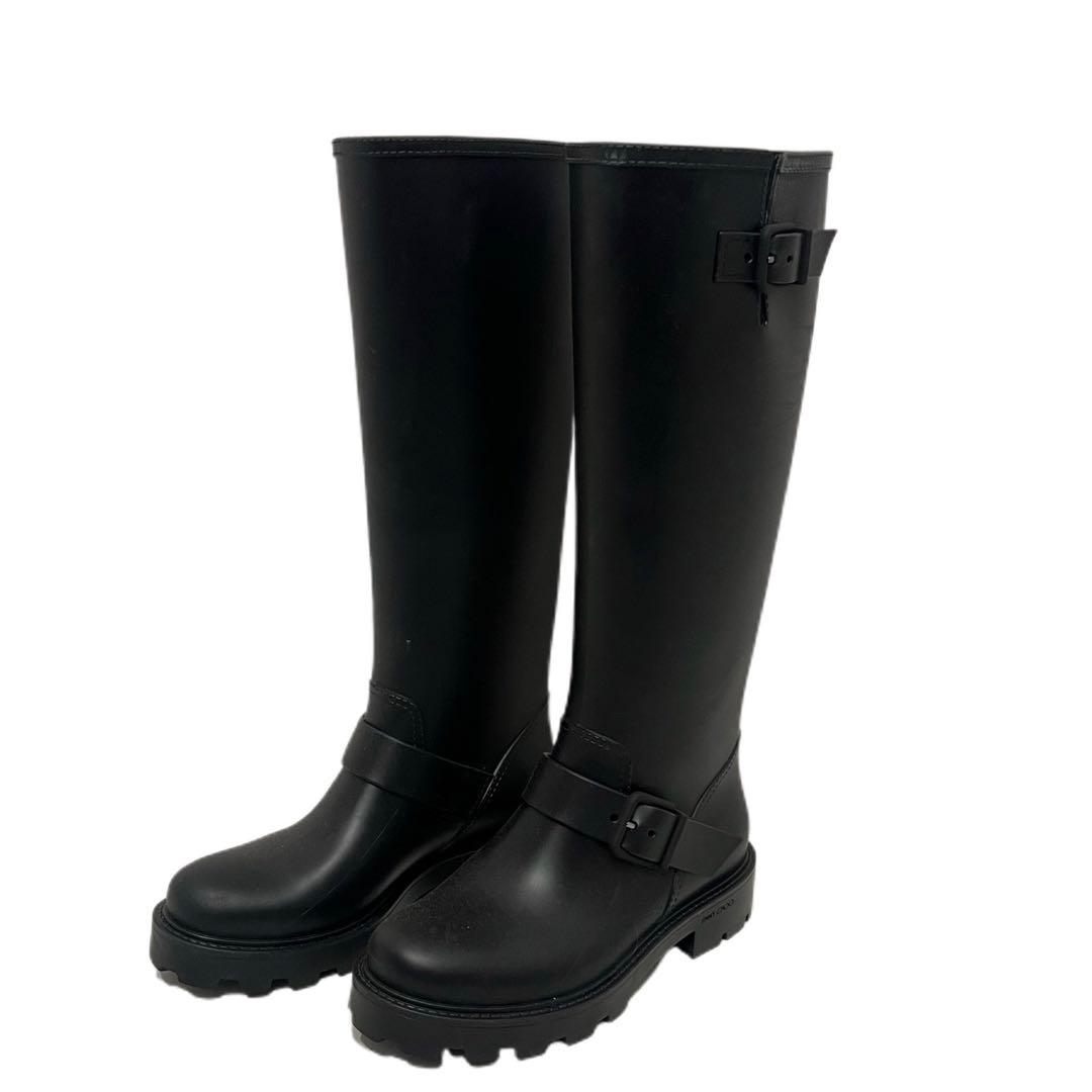 美品　定価10万　jimmychoo ジミーチュウ　レインブーツ