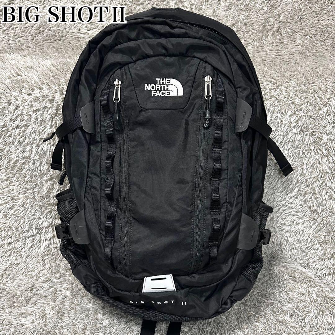 【美品】ノースフェイス　BIGSHOT Ⅱ リュック　大容量　黒