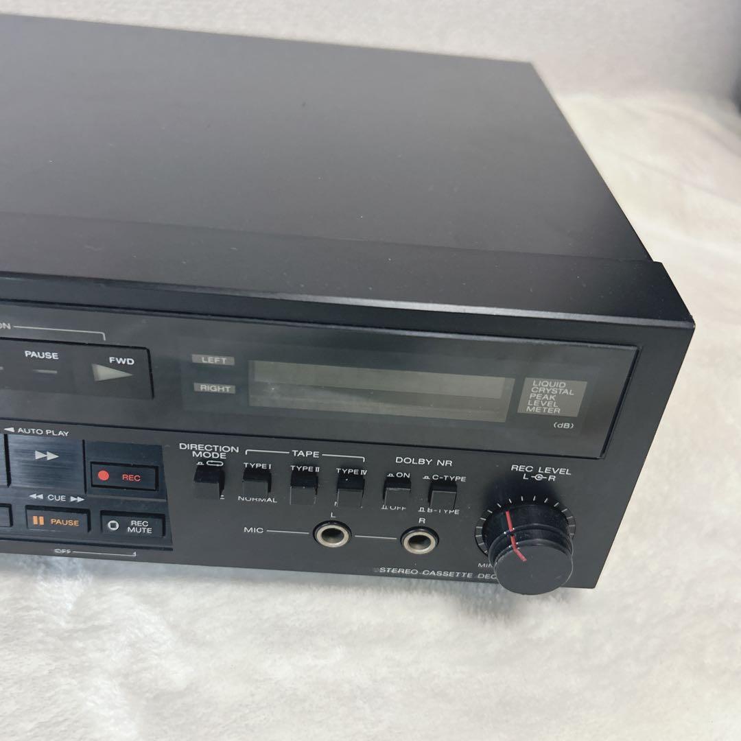 ✨美品✨レア物　 動作品　SONY TC‐R303 カセットデッキ ソニー