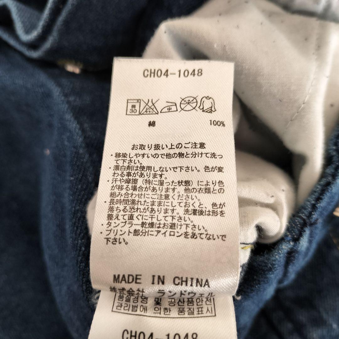 CHUMS チャムス メンズ L 濃紺 デニム オールインワン つなぎ