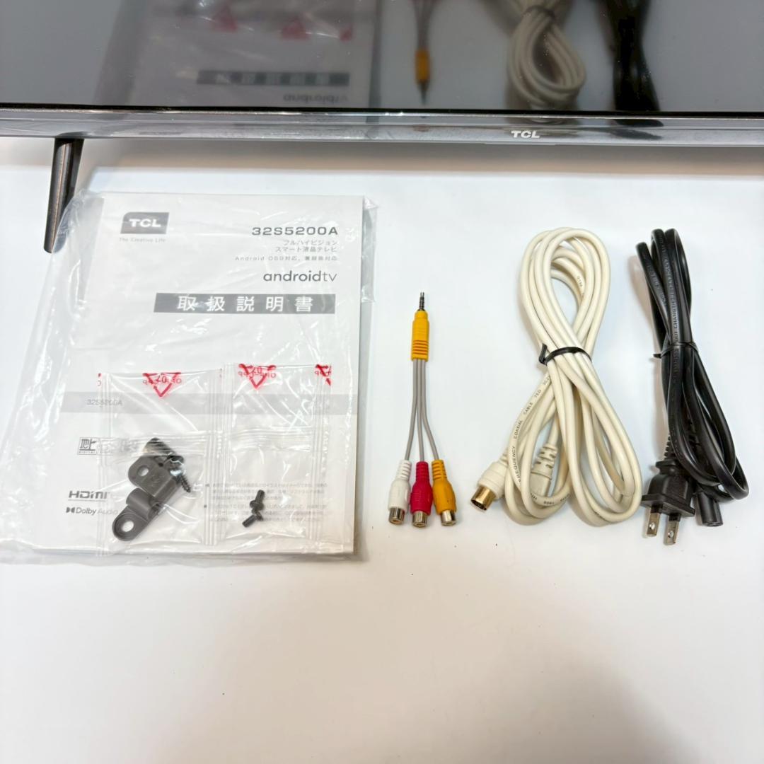 【美品】TCL 液晶テレビ スマートテレビ YouTube対応 2022年製