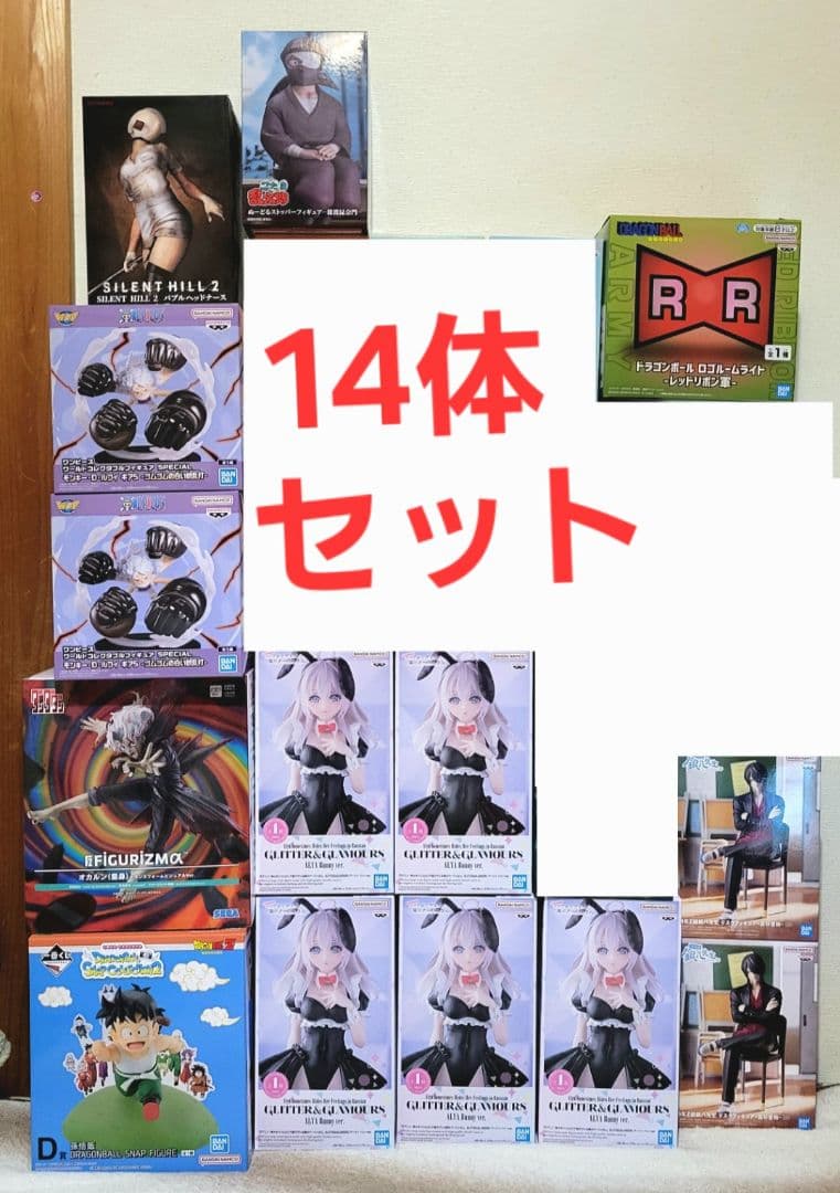 新品未開封フィギュア14体セット まとめ売り ジャンプ プライズ 美少女